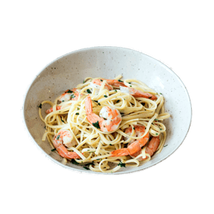 Pasta Tonnarelli con Gambas - Restaurantes.red